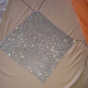Diamond crop top
